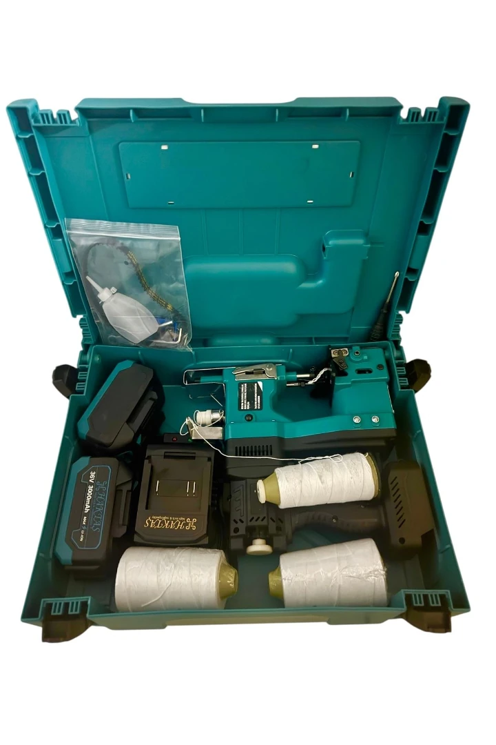 HAKTAŞ ADN0744 Şarjlı Çuval Ağzı Dikiş Makinesi Taşınabilir Dikiş Cihazı