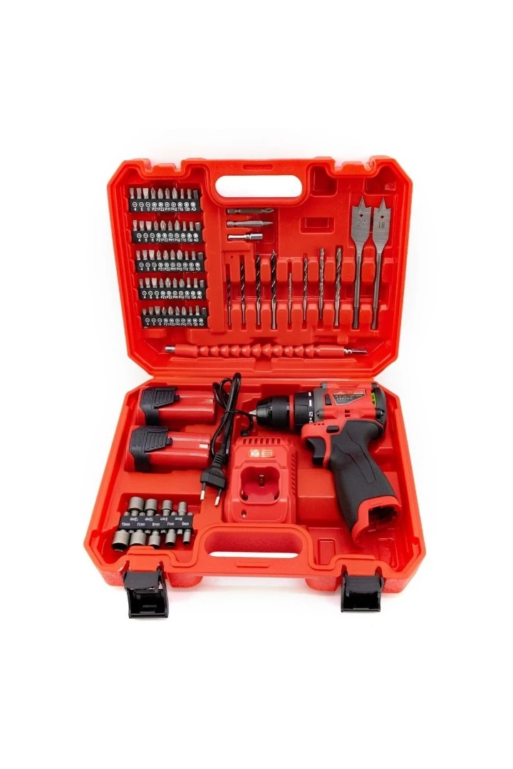 DAWREEK ADN0124 Şarjlı Vidalama ve Delme Matkabı LED Işıklı