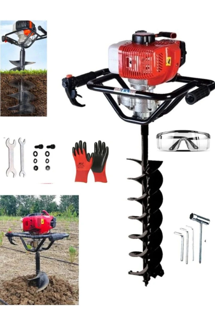 Mur-Cell  ADN0731 1.2KW 52CC Fidan Dikim Makinesi Benzinli 7000RPM Yüksek Devirli