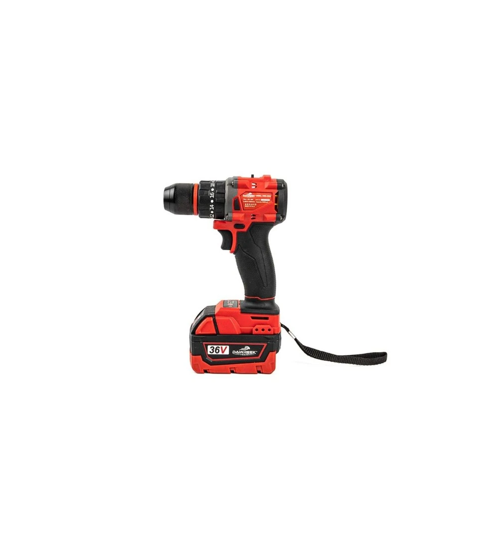 DAWREEK ADN0125 36V Şarjlı Darbeli Matkap Kömürsüz Motor 20 Tork Ayarlı