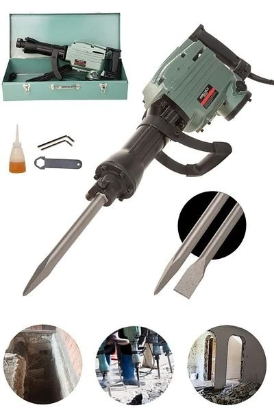 MURCELL ADN0360 1240W 16Kg Elektrikli Kırıcı Hilti SDS Girişli 1300RPM 1400BPM