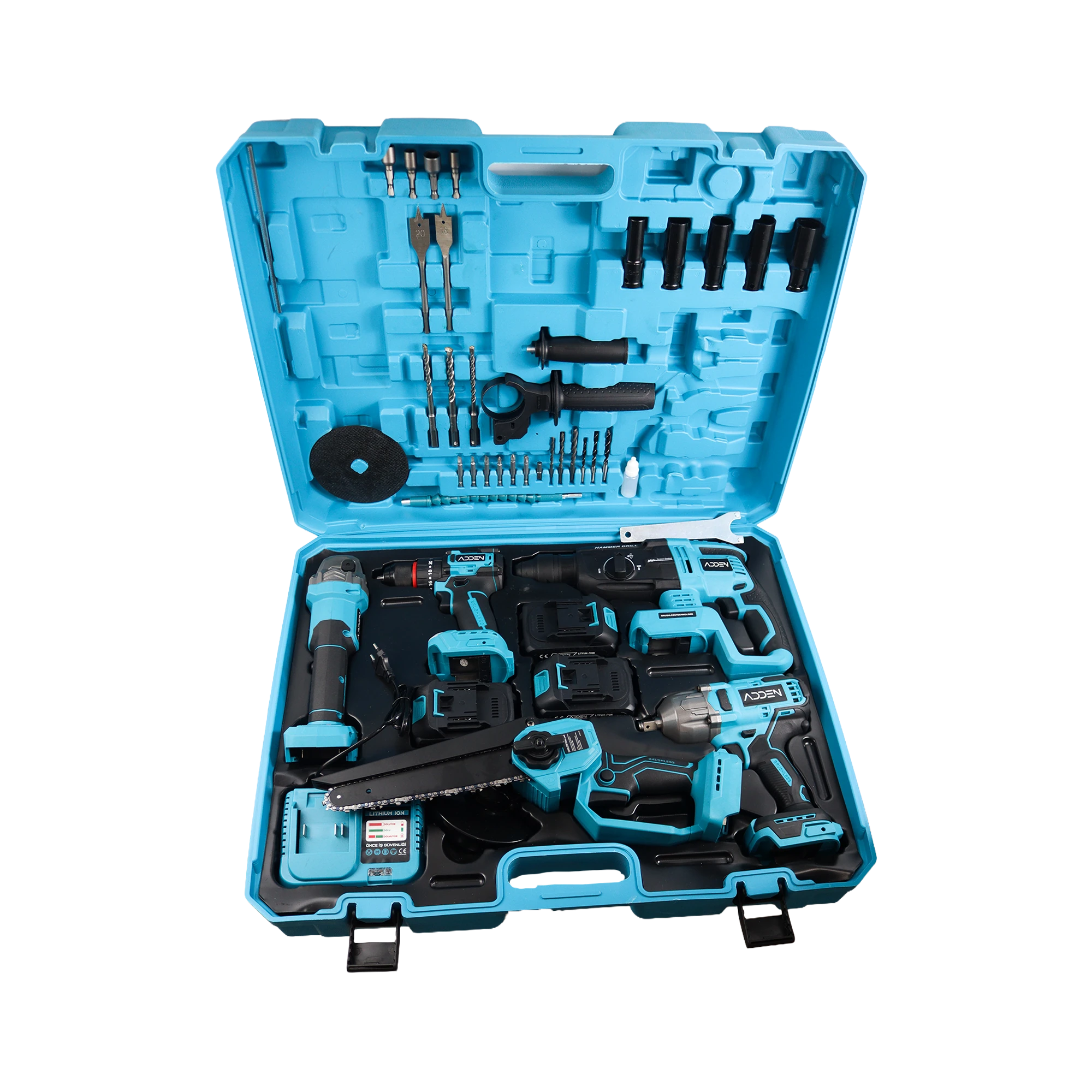 ADDEN Profesyonel 5 Makineli Set