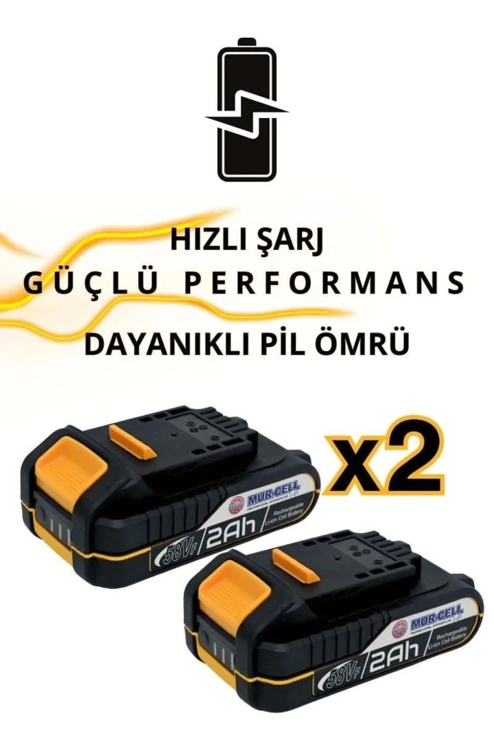 Murcell ADN0120 21V Kömürsüz Şarjlı Alçıpan Vidalama – 4000 RPM,