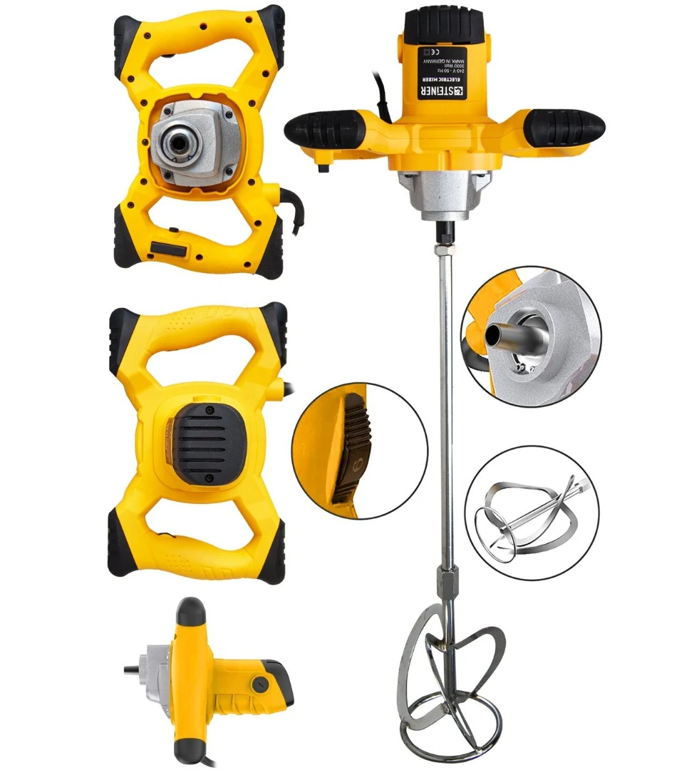 BN-5 ADN0651 2800W Elektrikli Karıştırıcı Mikser 6 Kademe Devir Ayarlı, M14, 140 mm Çap, Soft Start