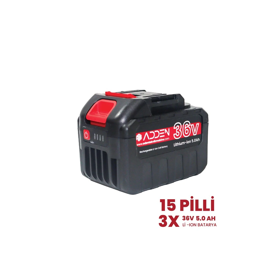 ADDEN ADN-SET-0004 Profesyonel 5’li Şarjlı El Aleti Seti