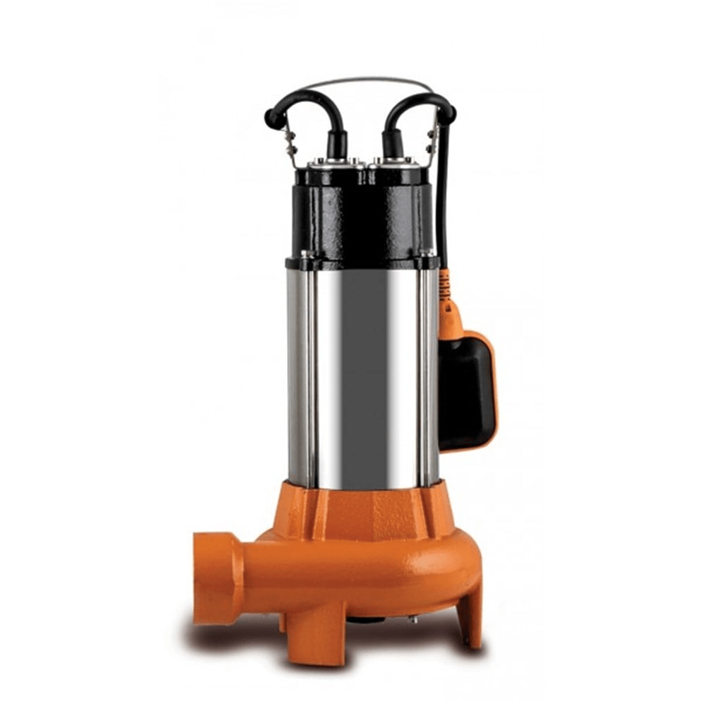 MURCELL ADN0862 V1500 Bıçaklı Dalgıç Kirli Su Pompası 2.5HP 1500W | 15m Basma | 400L/dk | Termik Korumalı