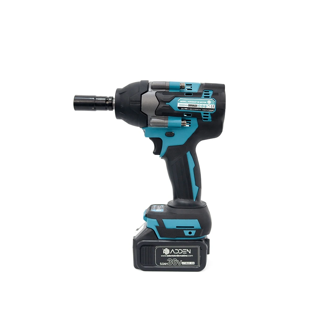 ADDEN ADN-SET-0035 7'li Kömürsüz Motorlu Profesyonel Şarjlı Takım Seti Somun Sıkma Daire Testere Vidalama Hilti Dekupaj Taşlama