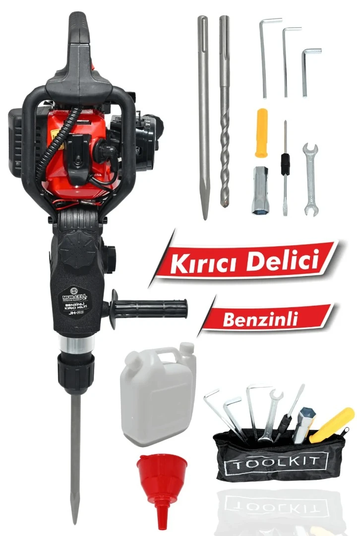 Murcell ADN0362  Benzinli Kırıcı Delici Hilti 30 Joule Darbe, 40 mm Delme