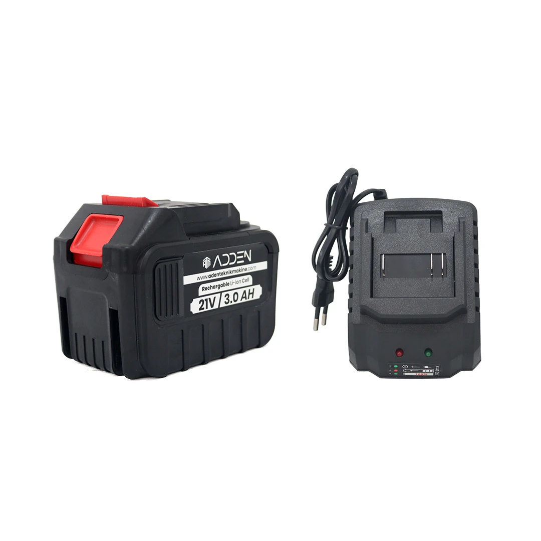 ADDEN ADN-BK-01 21V Şarjlı Boru Kaynak Makinesi 20-25-32 Pafta 350C 2 Bataryalı Mükemmel Performans