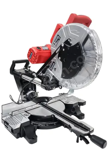 Tablalı Gönye Kesme Makinesi 1800W Profesyonel Alüminyum ve Ahşap Daire Testere 305 mm Disk 5000 Rpm 45 Derece Açılı Hassas Kesim