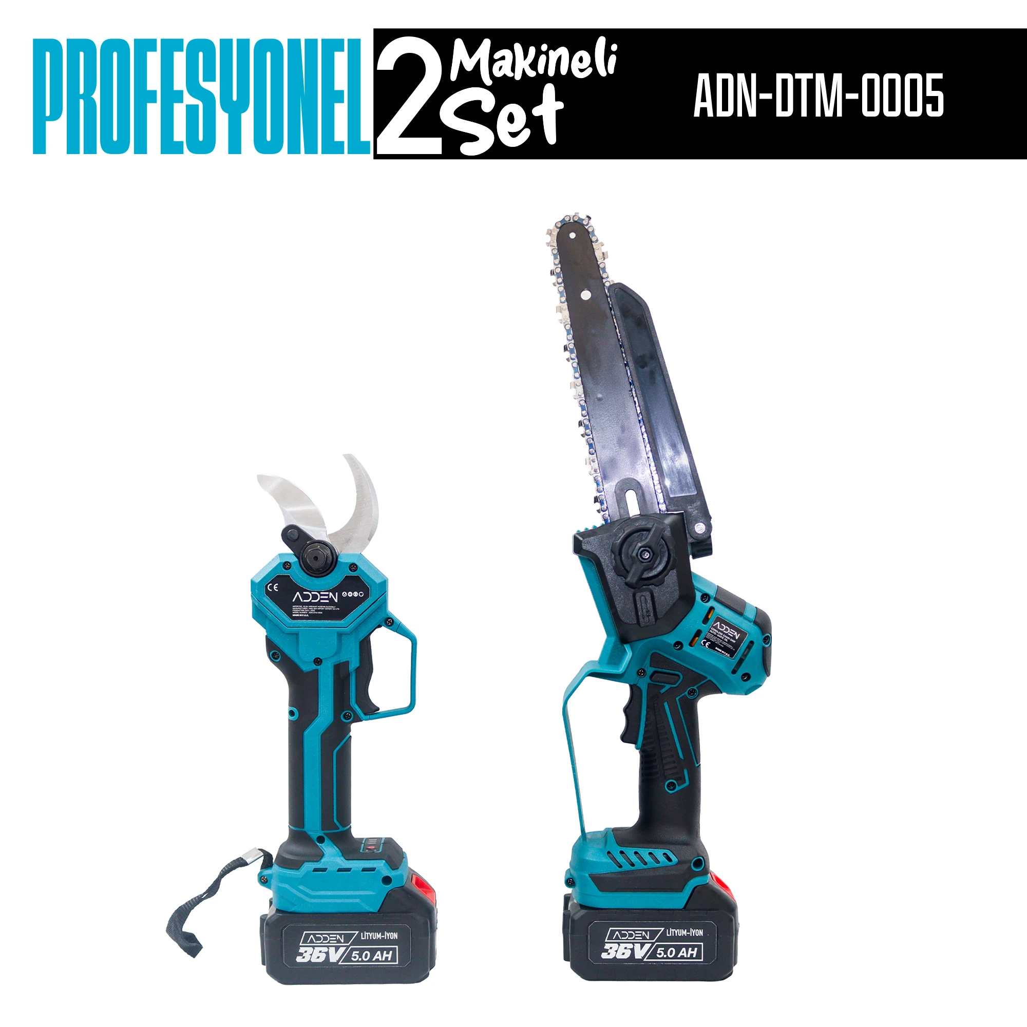 ADDEN 2’li Profesyonel Bahçe Seti – Güç, Hız ve Dayanıklılık