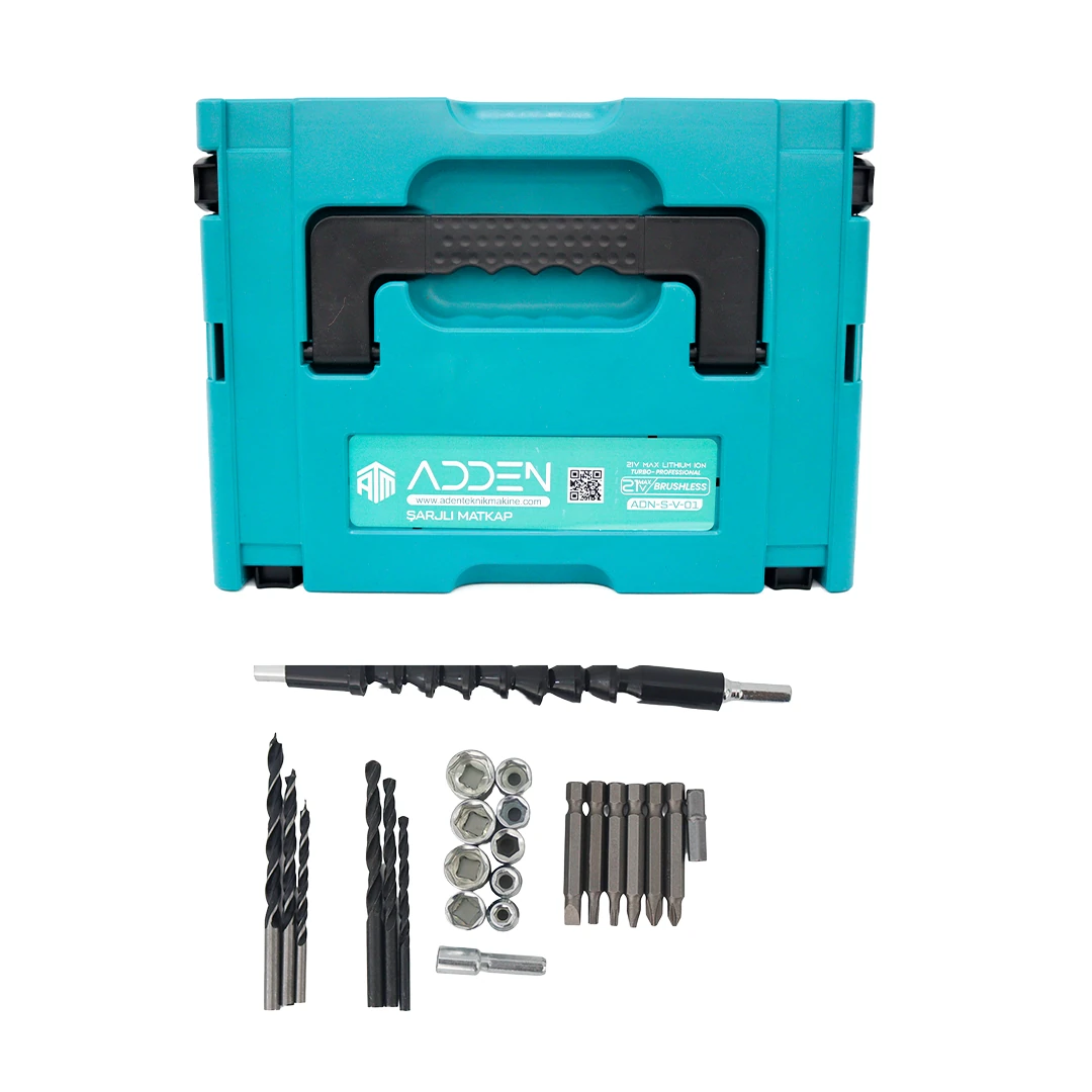 ADDEN ADN-S-V-01 21V Kömürsüz Motorlu Darbeli Şarjlı Matkap