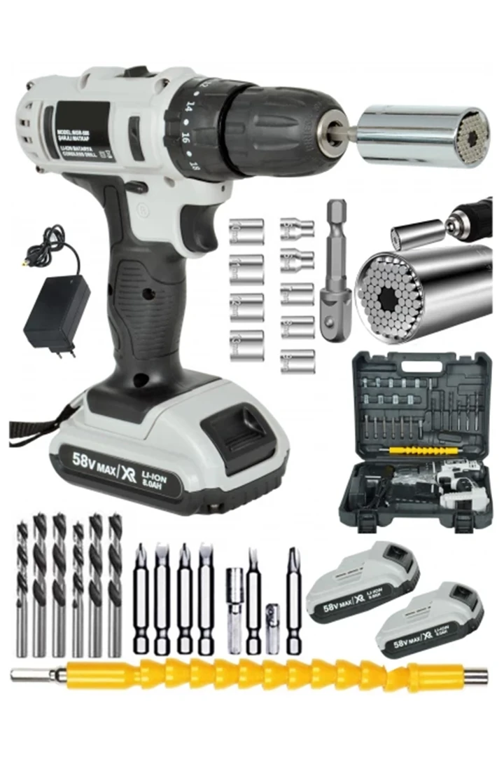 BN-5 ADN0103 24V 5Ah Şarjlı Darbeli Matkap 18 Tork Ayarlı 2 Bataryalı