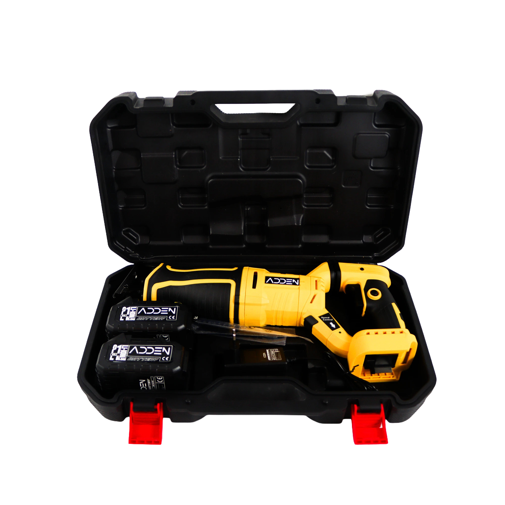 ADDEN 21V Li-ion Çift Akülü Profesyonel Tilki Kuyruğu | ADN-TKA-0004 | Şarjlı Demir – Ahşap Kesme Makinesi