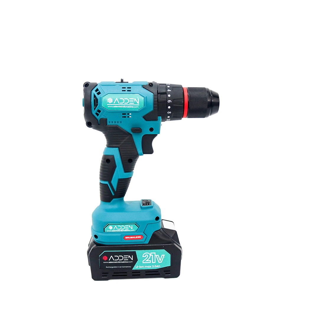 ADDEN ADN-S-V-01 21V Kömürsüz Motorlu Darbeli Şarjlı Matkap