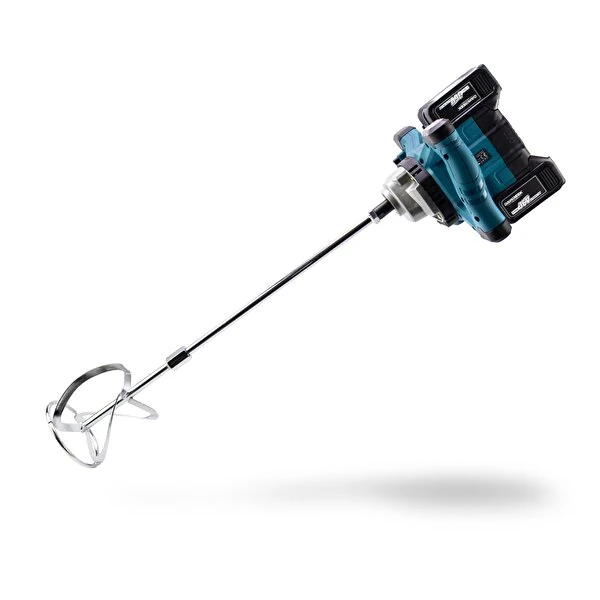 DAWREEK ADN0656 1800W Şarjlı Karıştırıcı Harç Mikseri | 6 Kademeli Hız Ayarı | Alçı, Boya ve Harç Uyumlu