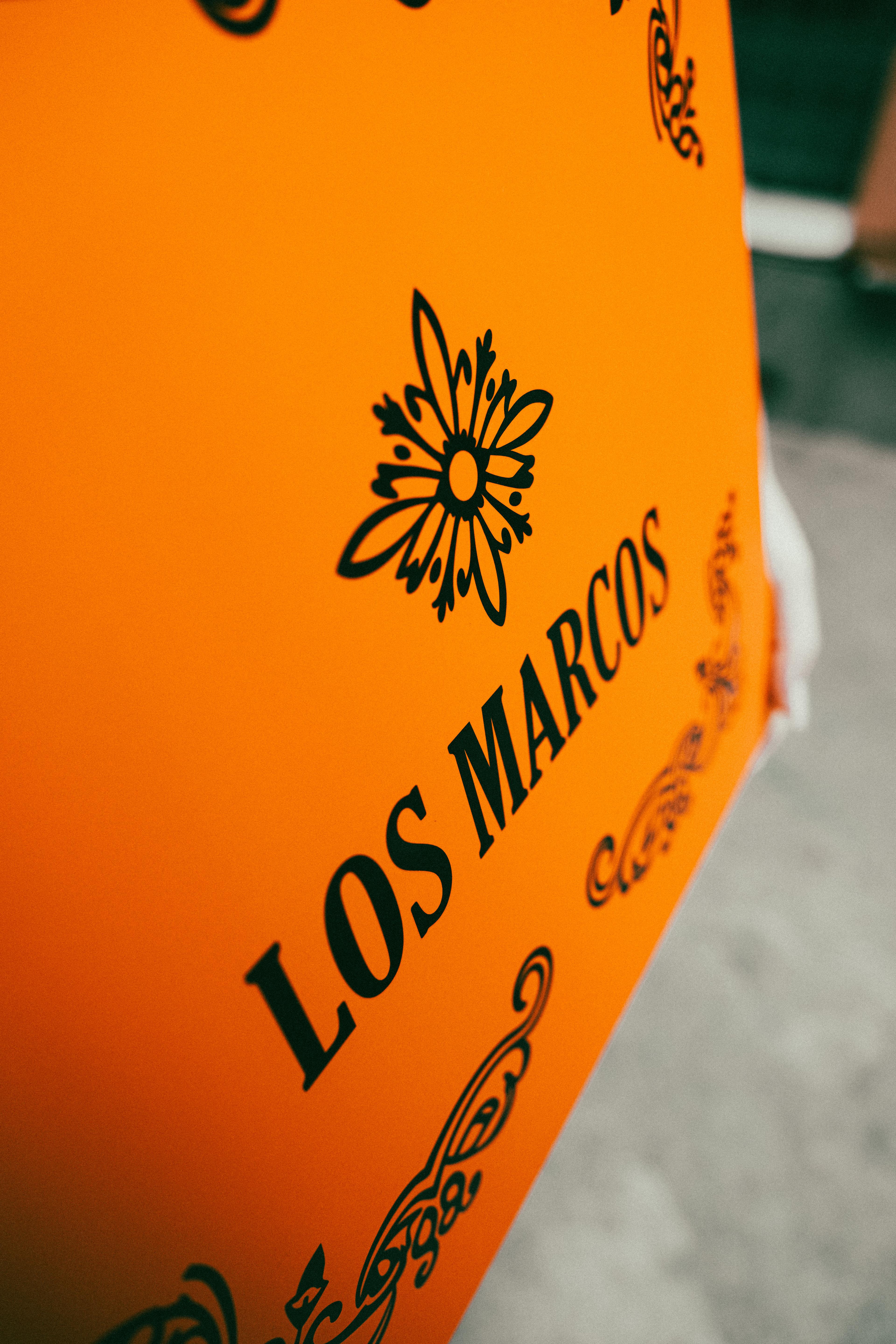 Los Marcos Minimal Edition Turuncu V1 Tişört
