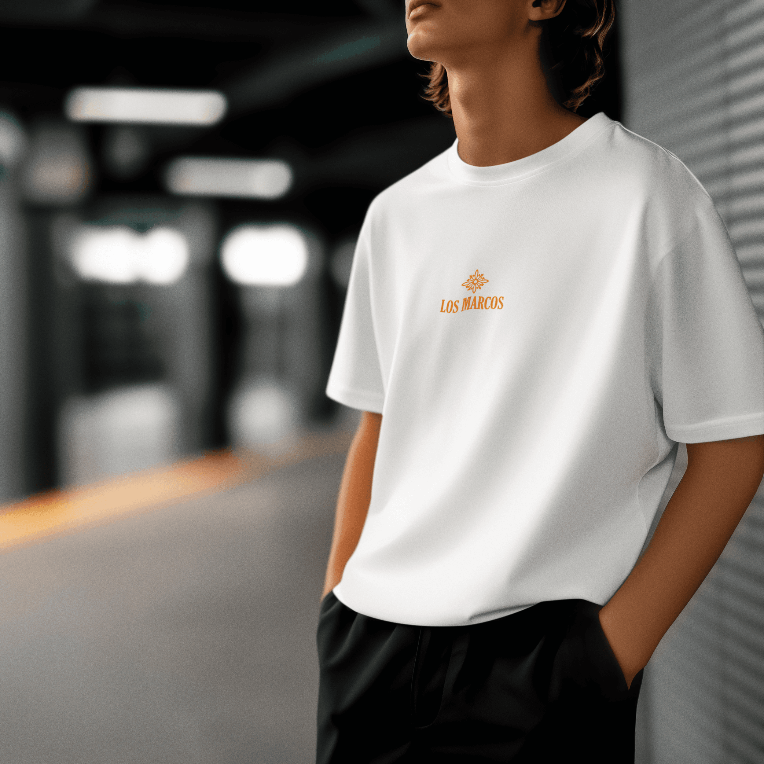 Los Marcos Minimal Edition Turuncu V1 Tişört