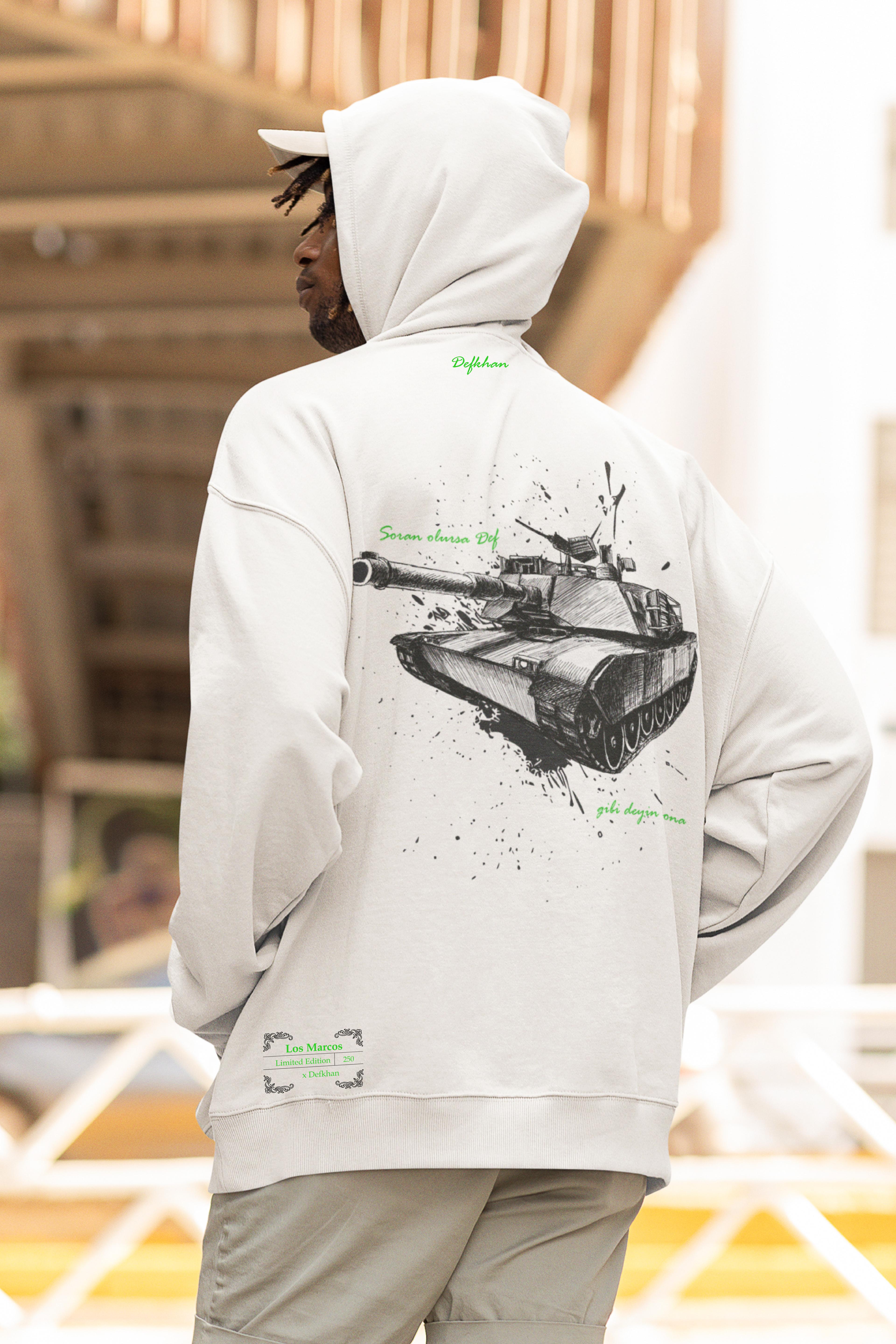 Defkhan Limited Edition Sweatshirt - Beyaz main variant image