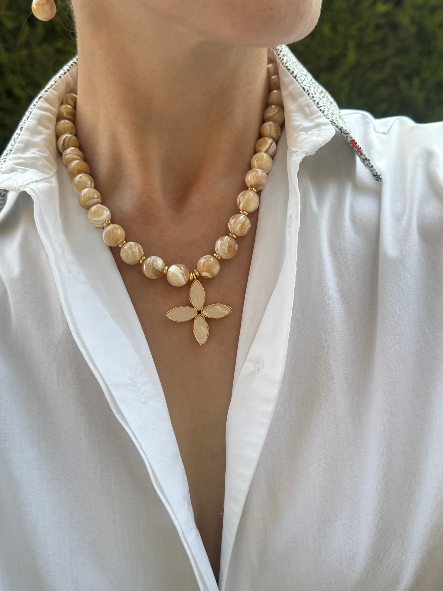 Shell Choker Kolye
