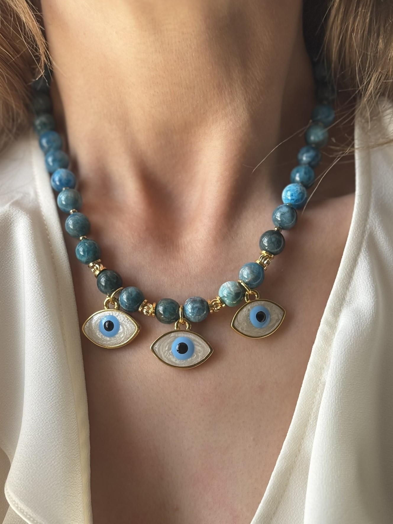 Apatit Evil Eye Kolye