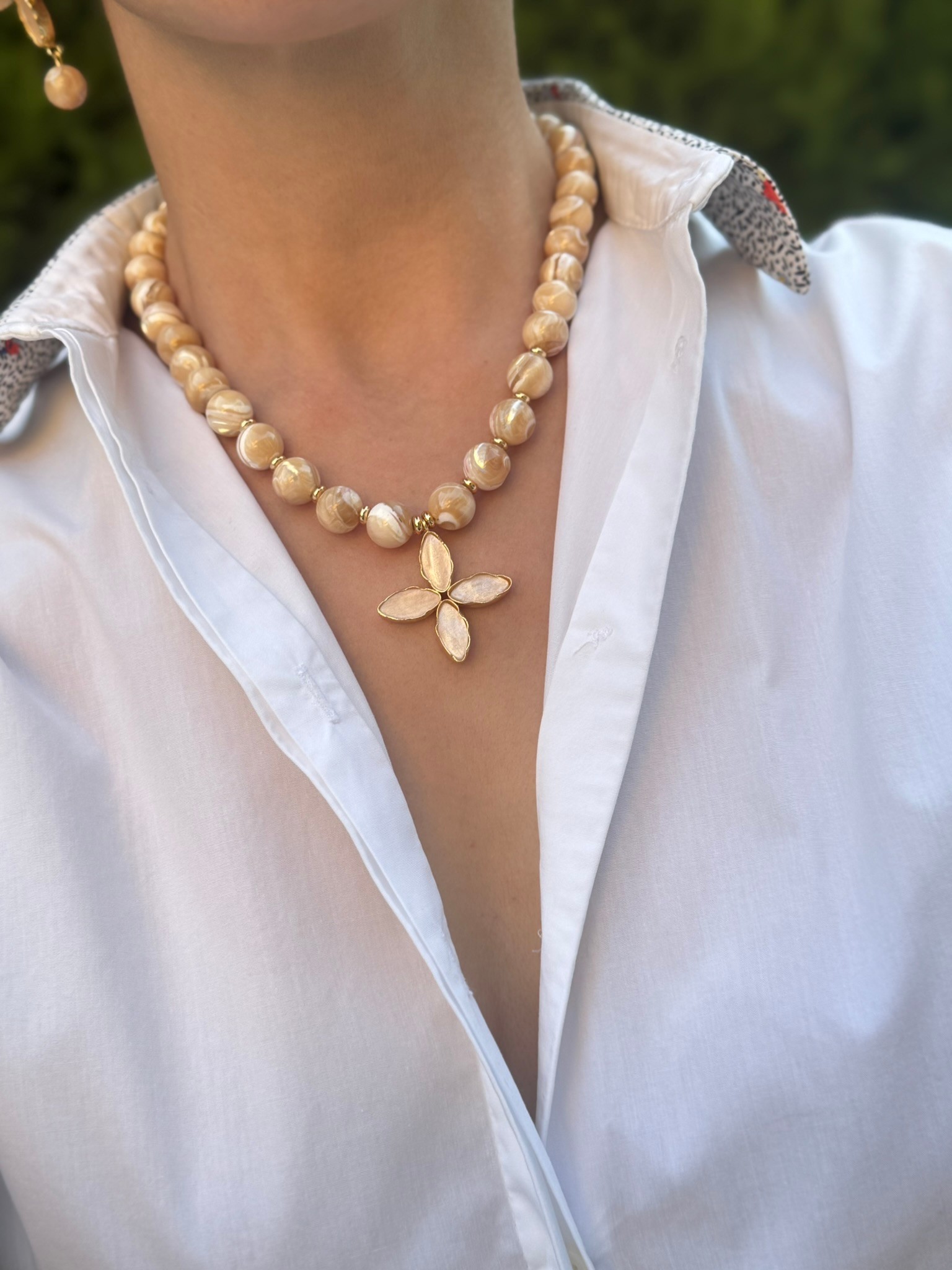 Shell Choker Kolye