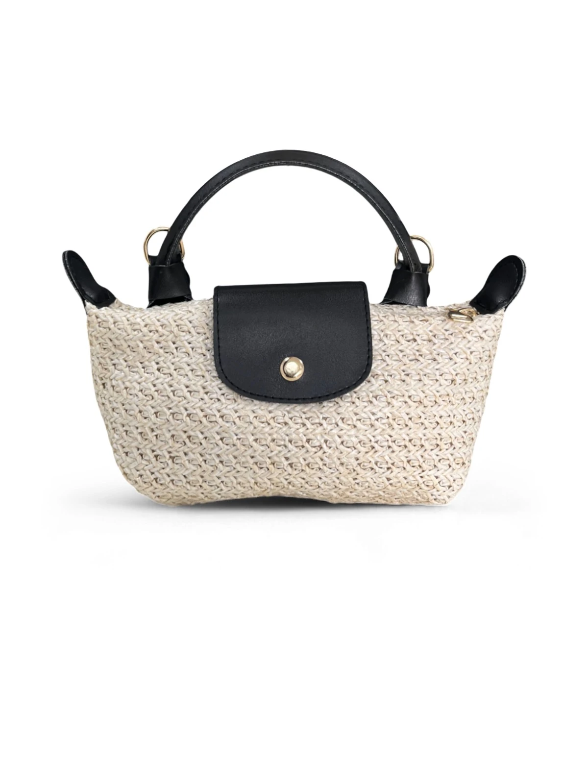 Kadın Mini Hasır Omuz Çantası - PUMBA