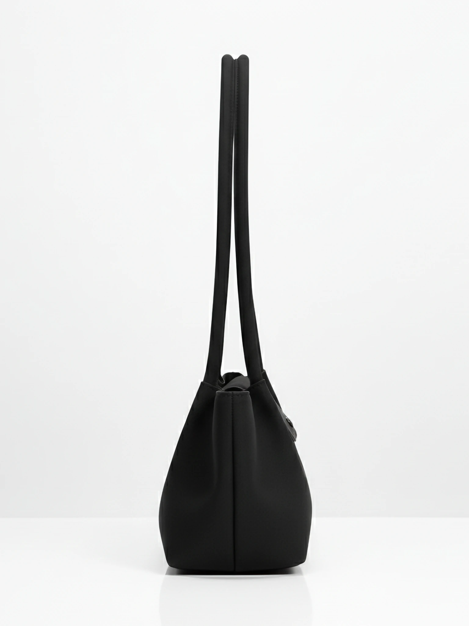 Kadın Çıtçıt Kapaklı Uzun askılı Süet Omuz Çantası - Mono