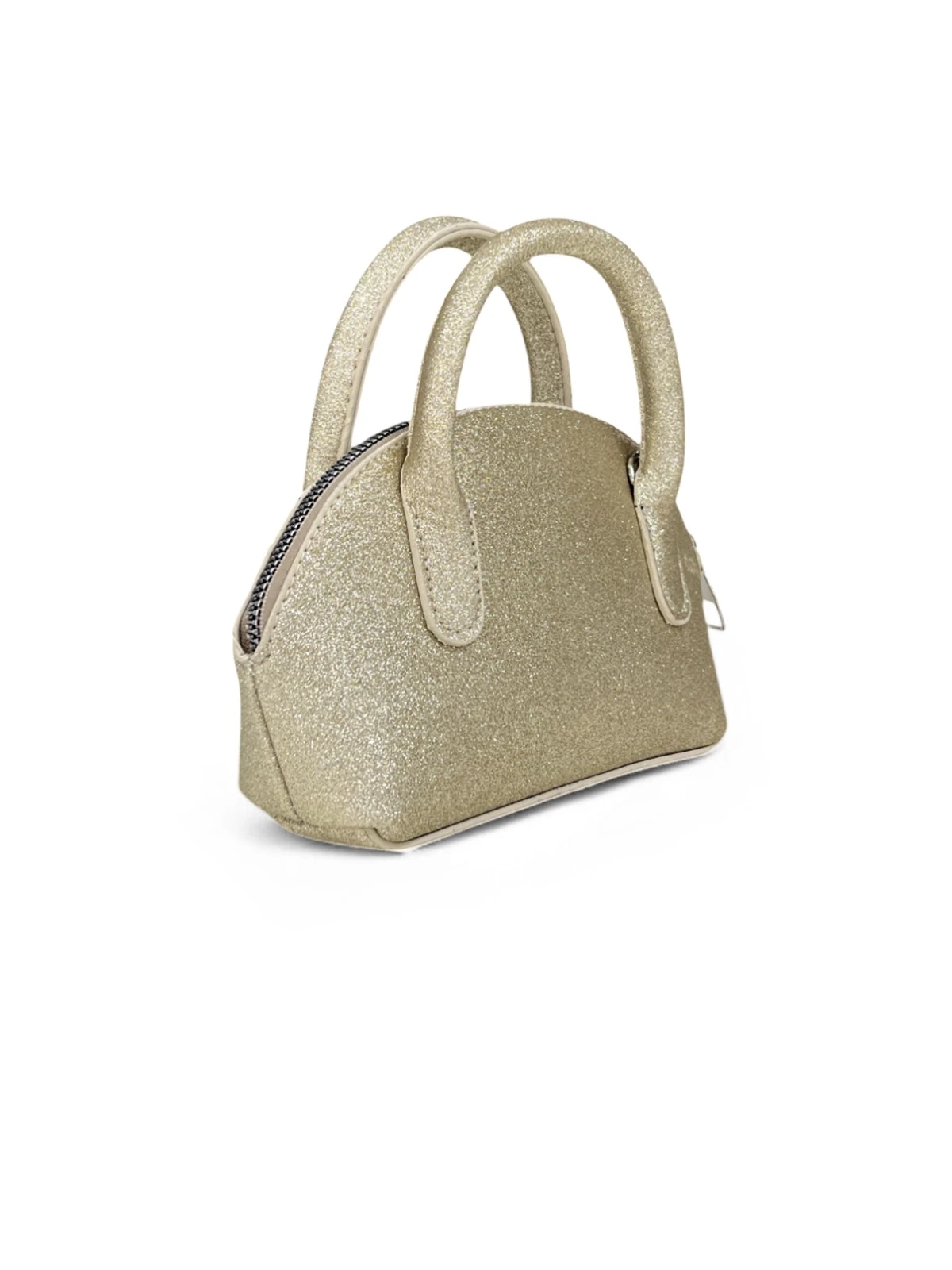 Kadın Mini Çapraz Askılı Simli Çanta - MİMİ