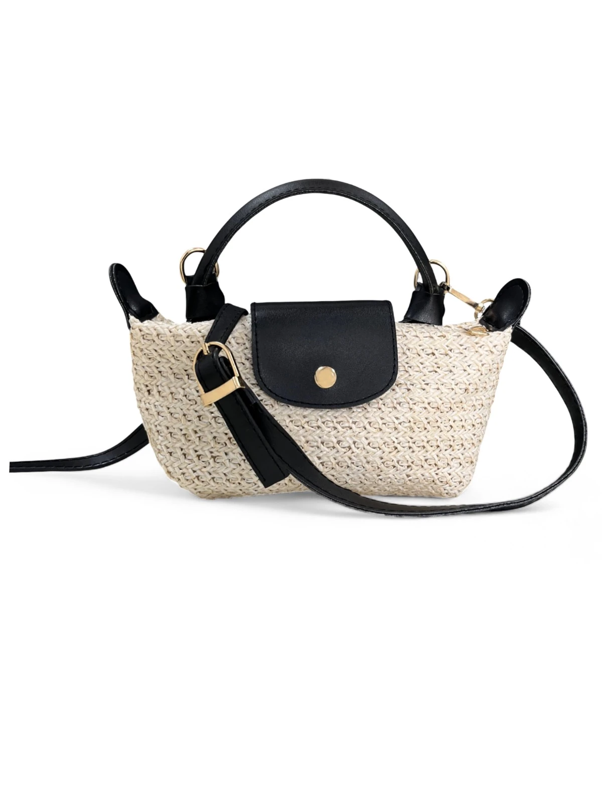 Kadın Mini Hasır Omuz Çantası - PUMBA