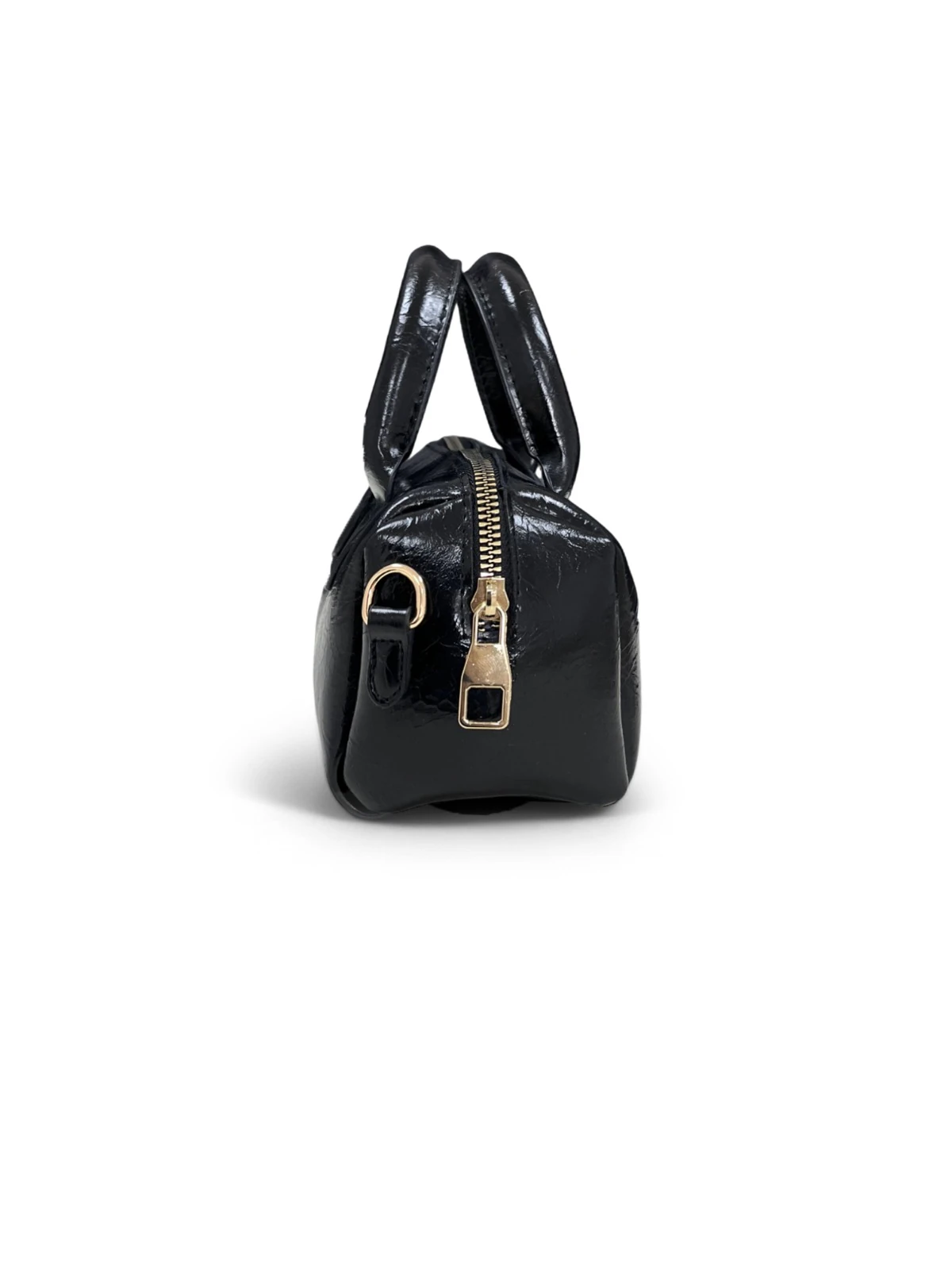 Kadın Fermuarlı Omuz Askılı Çapraz Çanta - ITALY