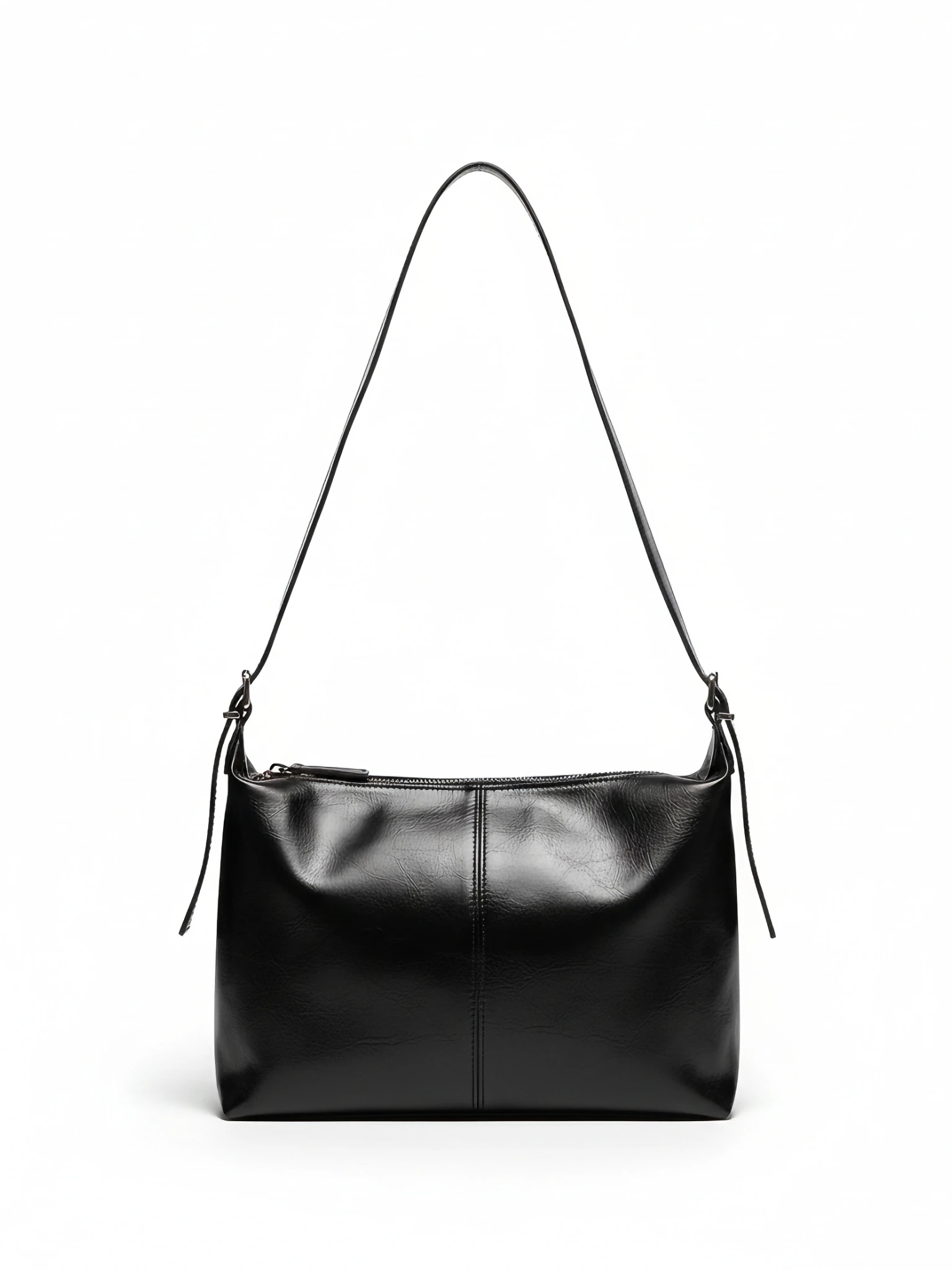 Kadın Ayarlanabilir Askılı Omuz Çantası - MADRİD - SİYAH