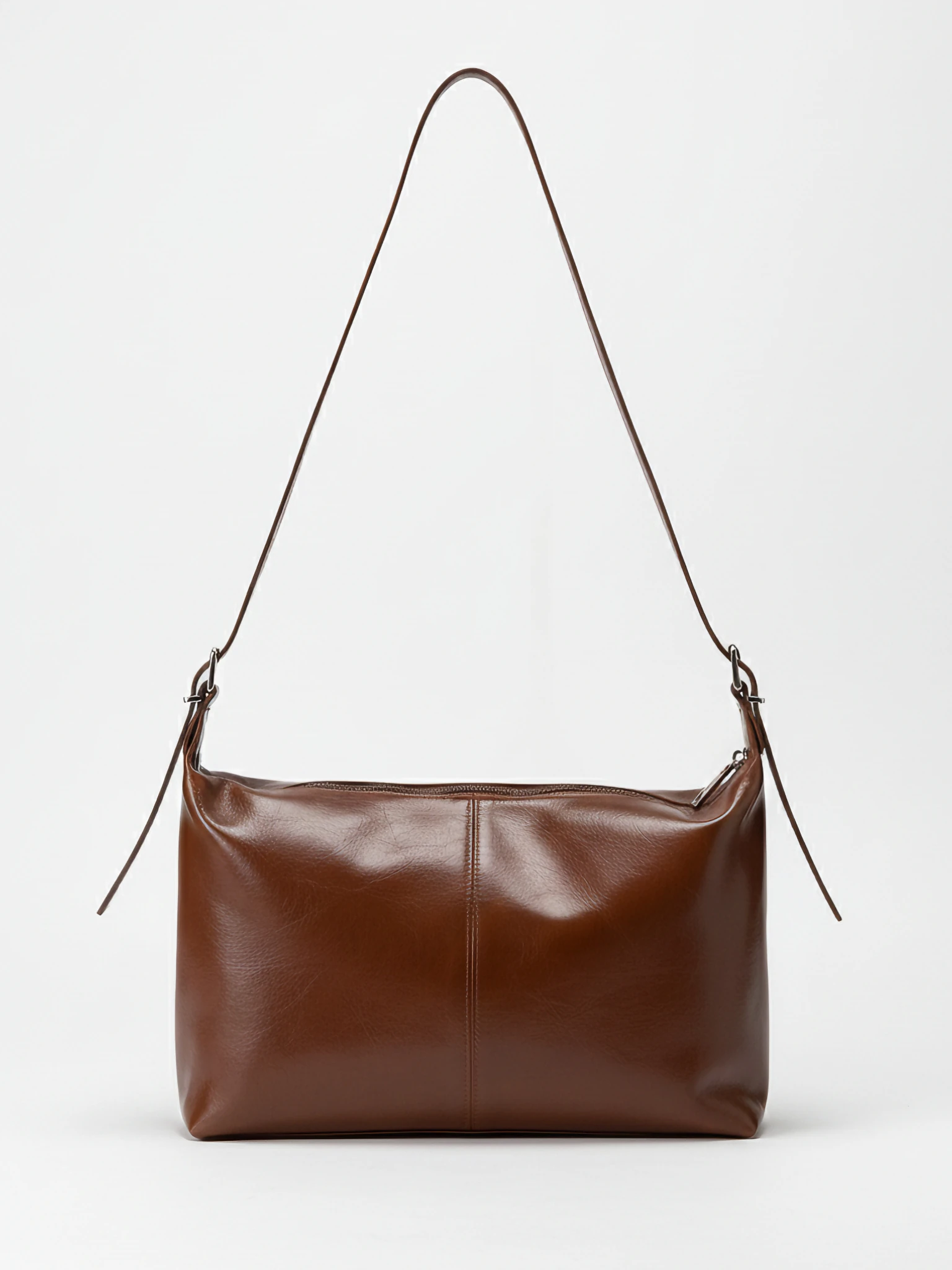 Kadın Ayarlanabilir Askılı Omuz Çantası - MADRİD - TABA