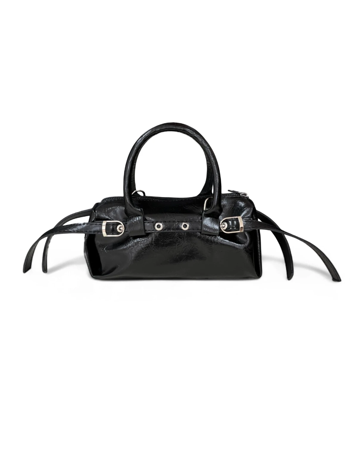 Kadın Toka Detaylı Çapraz Askılı El Ve Omuz Çantası - MİLA