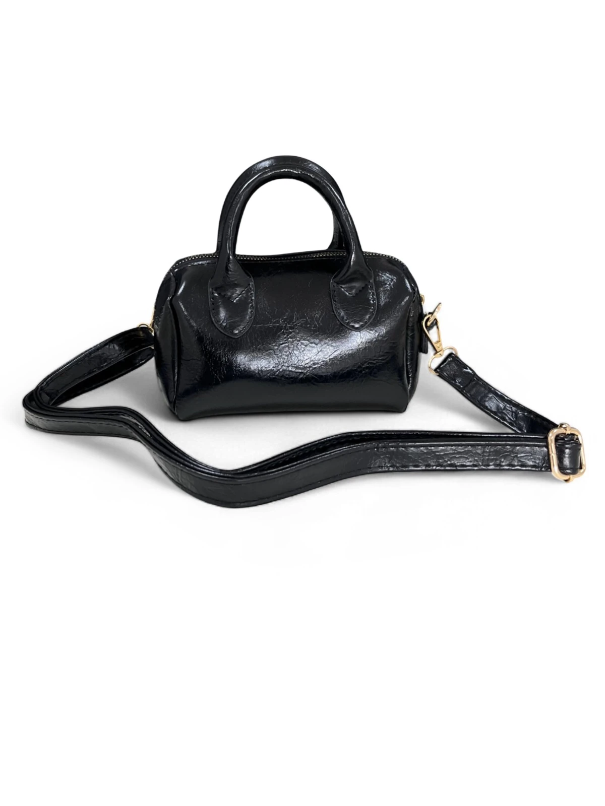 Kadın Fermuarlı Omuz Askılı Çapraz Çanta - ITALY