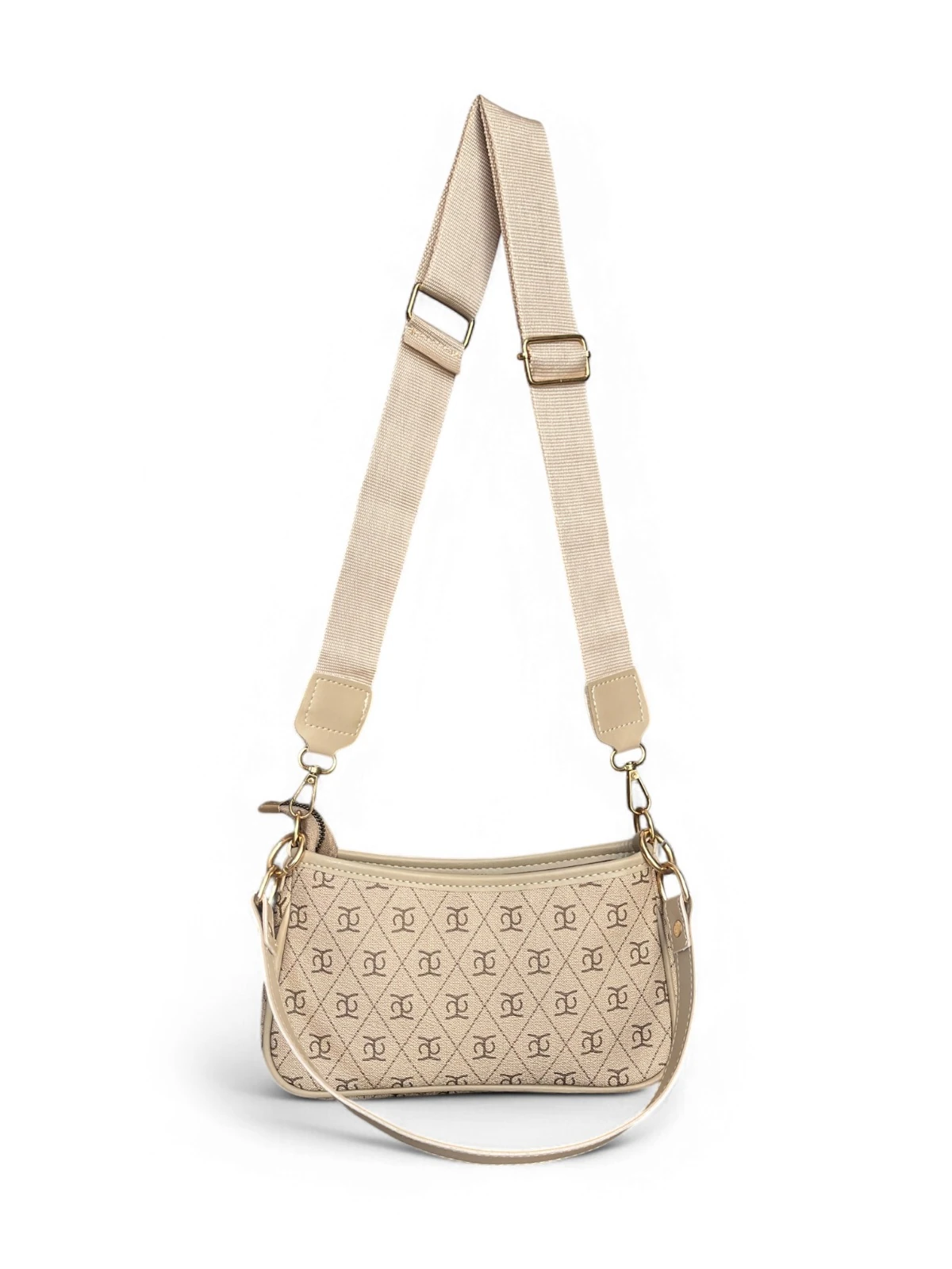 Kadın Desenli Çapraz Askılı El Ve Omuz Çantası - PERA