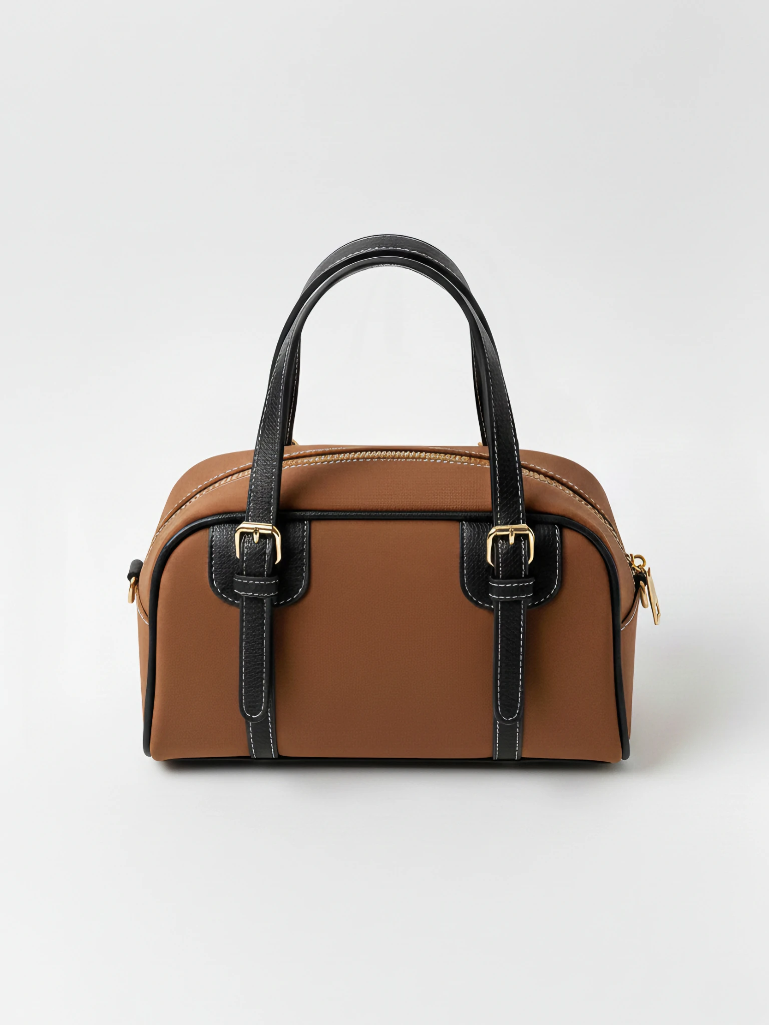 Kadın Kemer Detaylı Süet El Ve Omuz Çantası - Clara