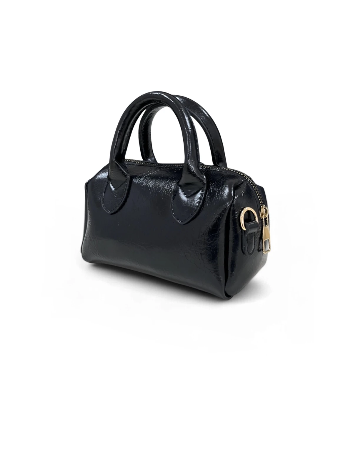 Kadın Fermuarlı Omuz Askılı Çapraz Çanta - ITALY