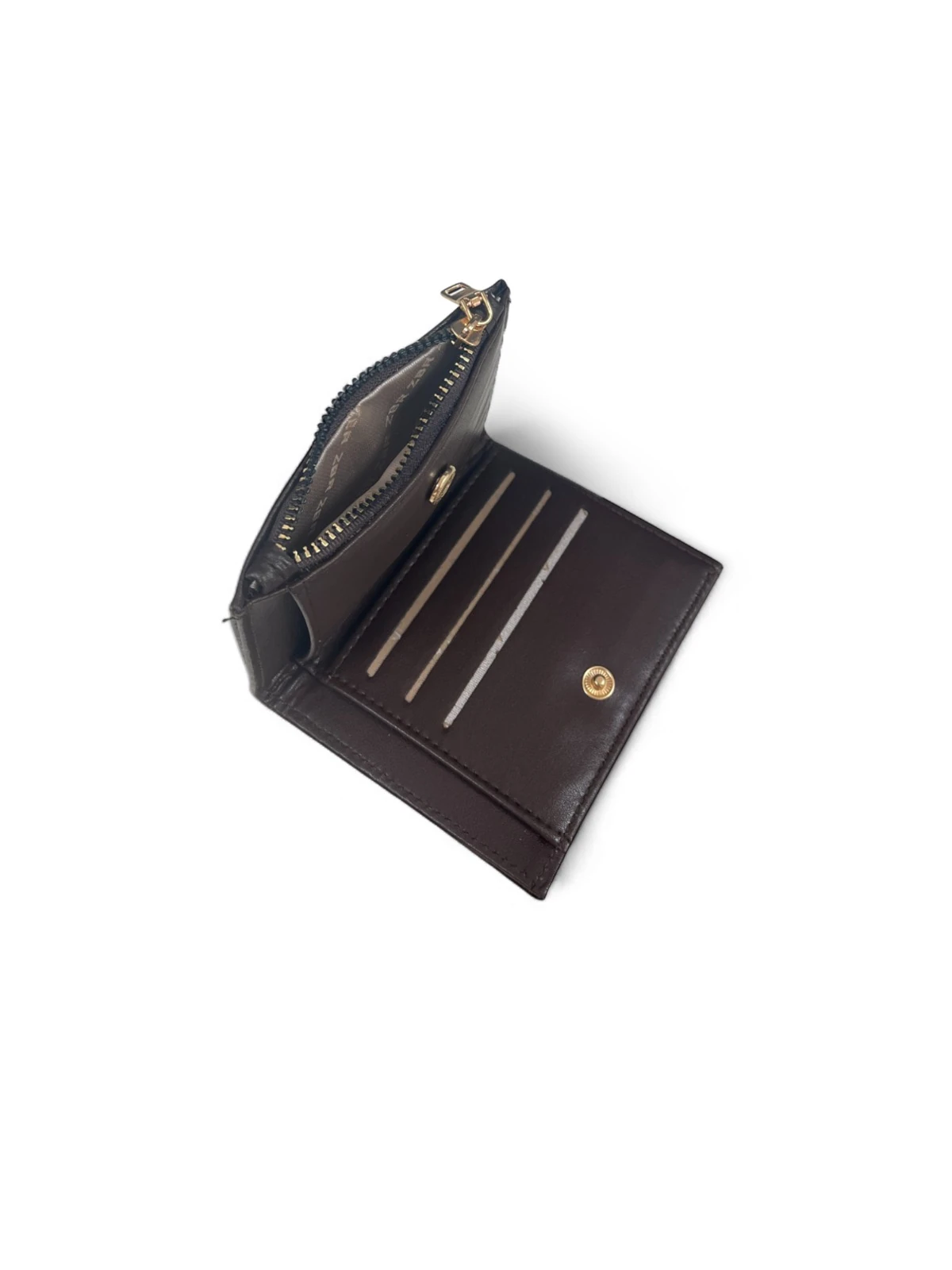 Hasır Detaylı Kare Kadın Cüzdan - ZBR