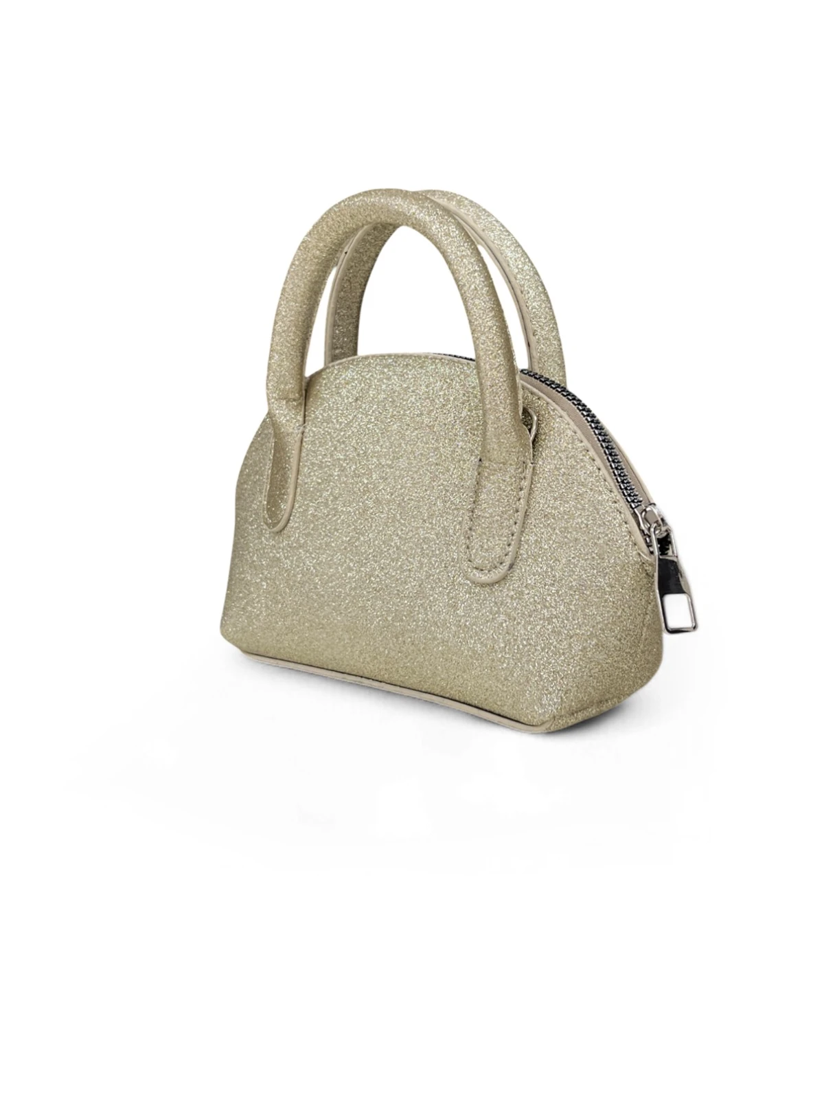 Kadın Mini Çapraz Askılı Simli Çanta - MİMİ