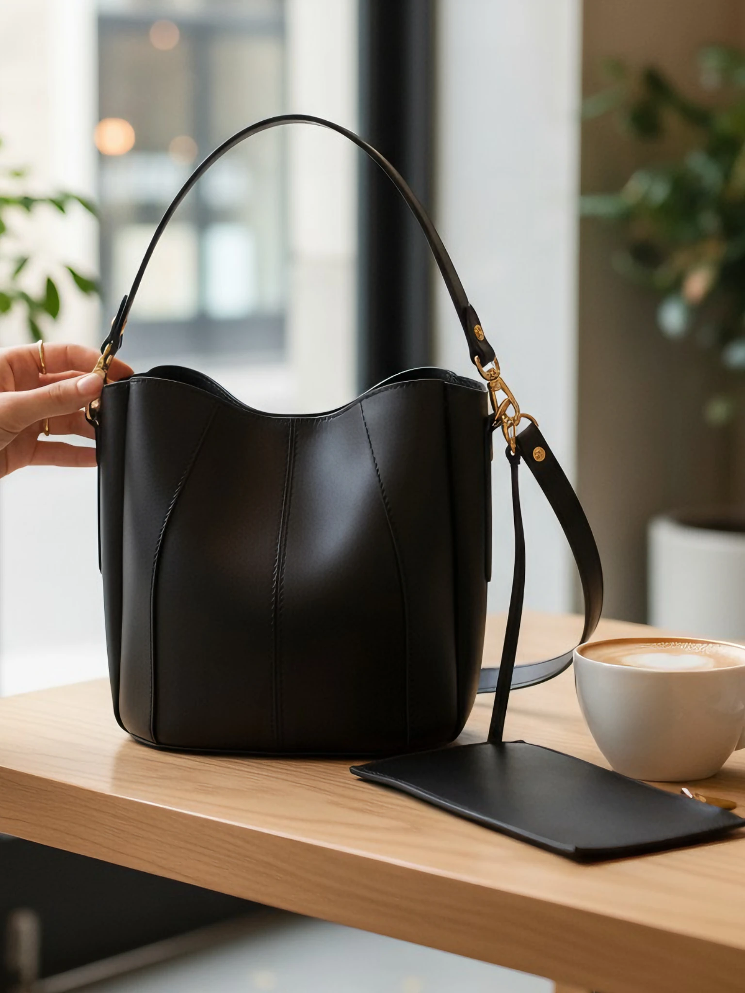 Kadın Çıtçıt Kapamalı El Ve Omuz Çantası - Puka