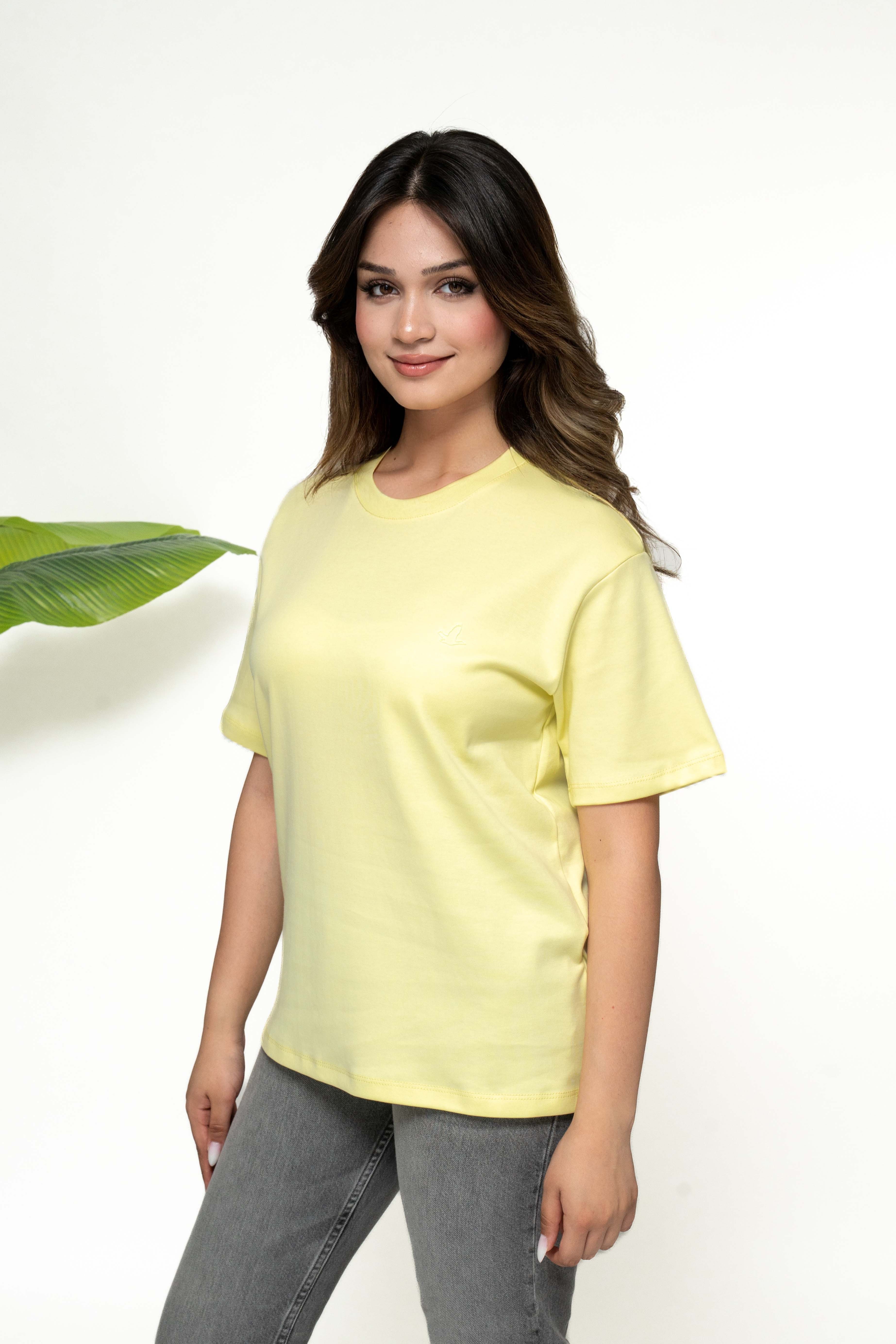 BEYMEN LOGOLU BİSİKLET YAKA T-SHİRT