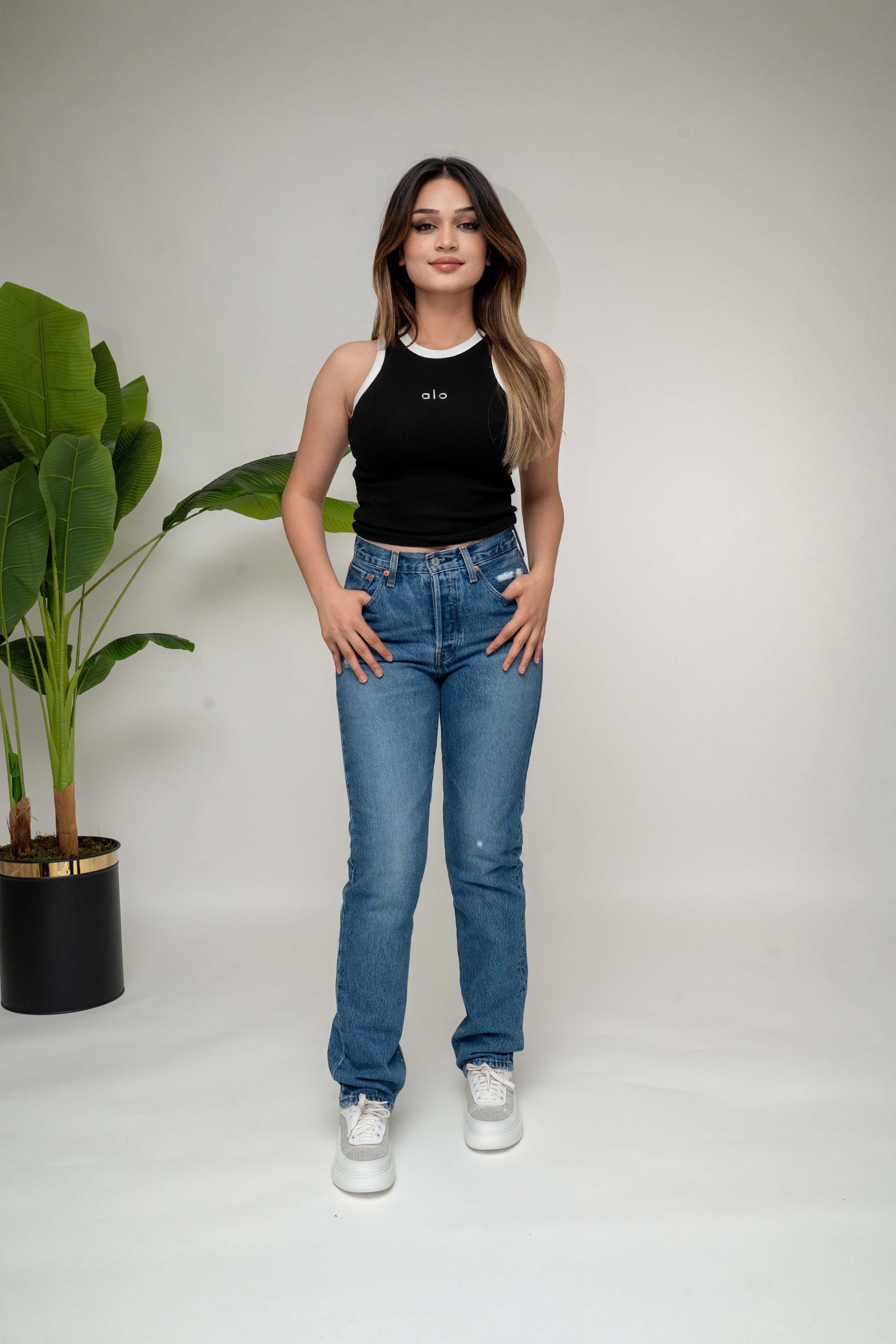 LEVİ'S STRAİGHT LEG BLUE JEANS