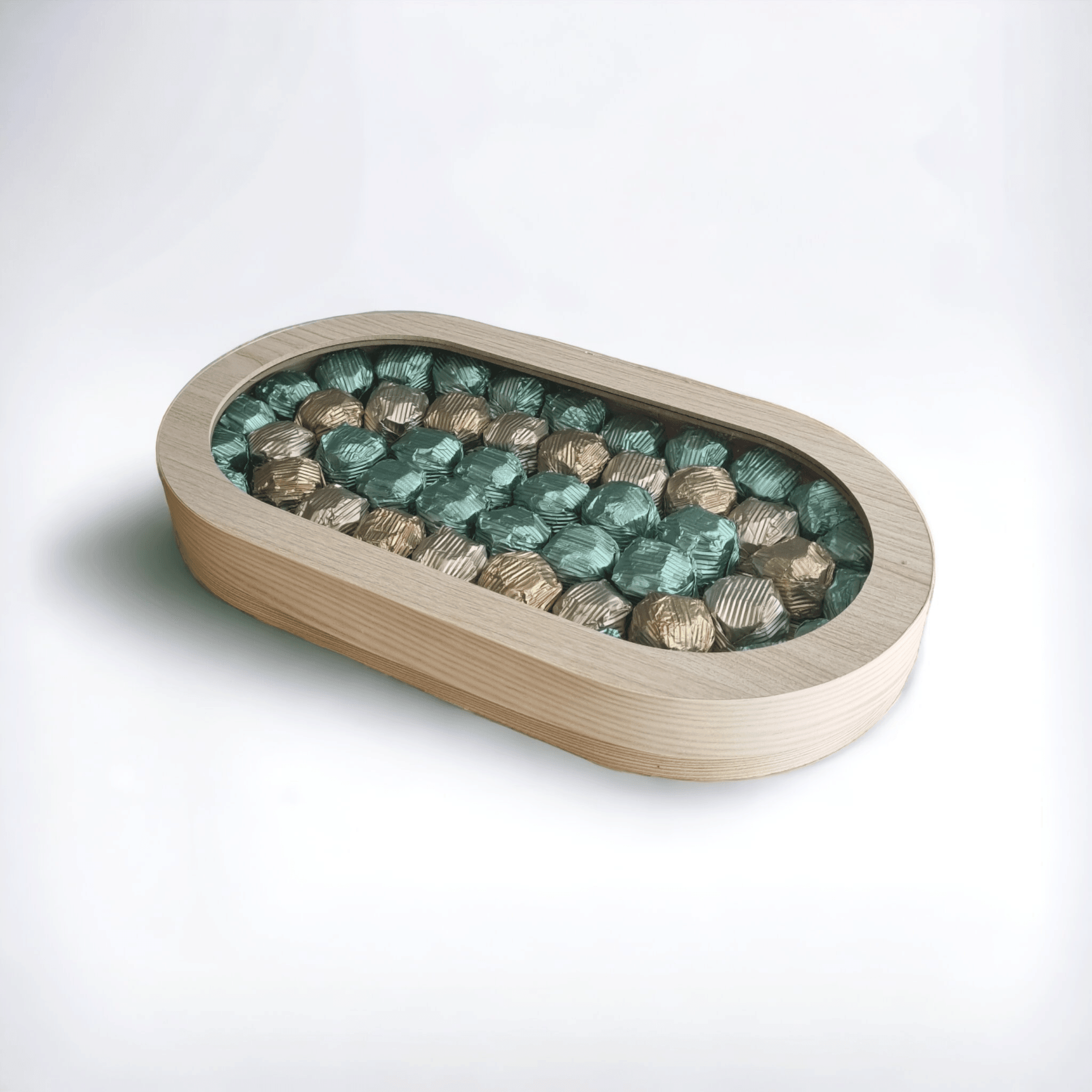 GUSTO-3540 Oval Kutu 10 Adet