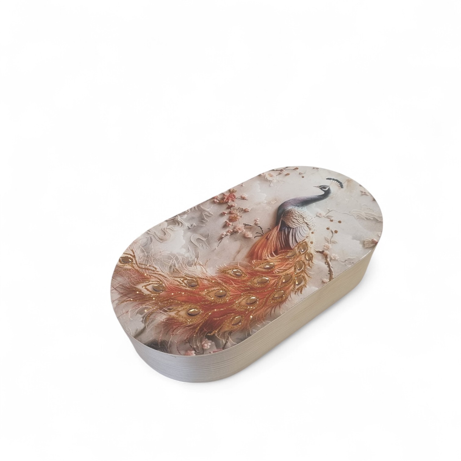 BSTO-4022B Oval Tavus Piyano Kutu 5 Adet