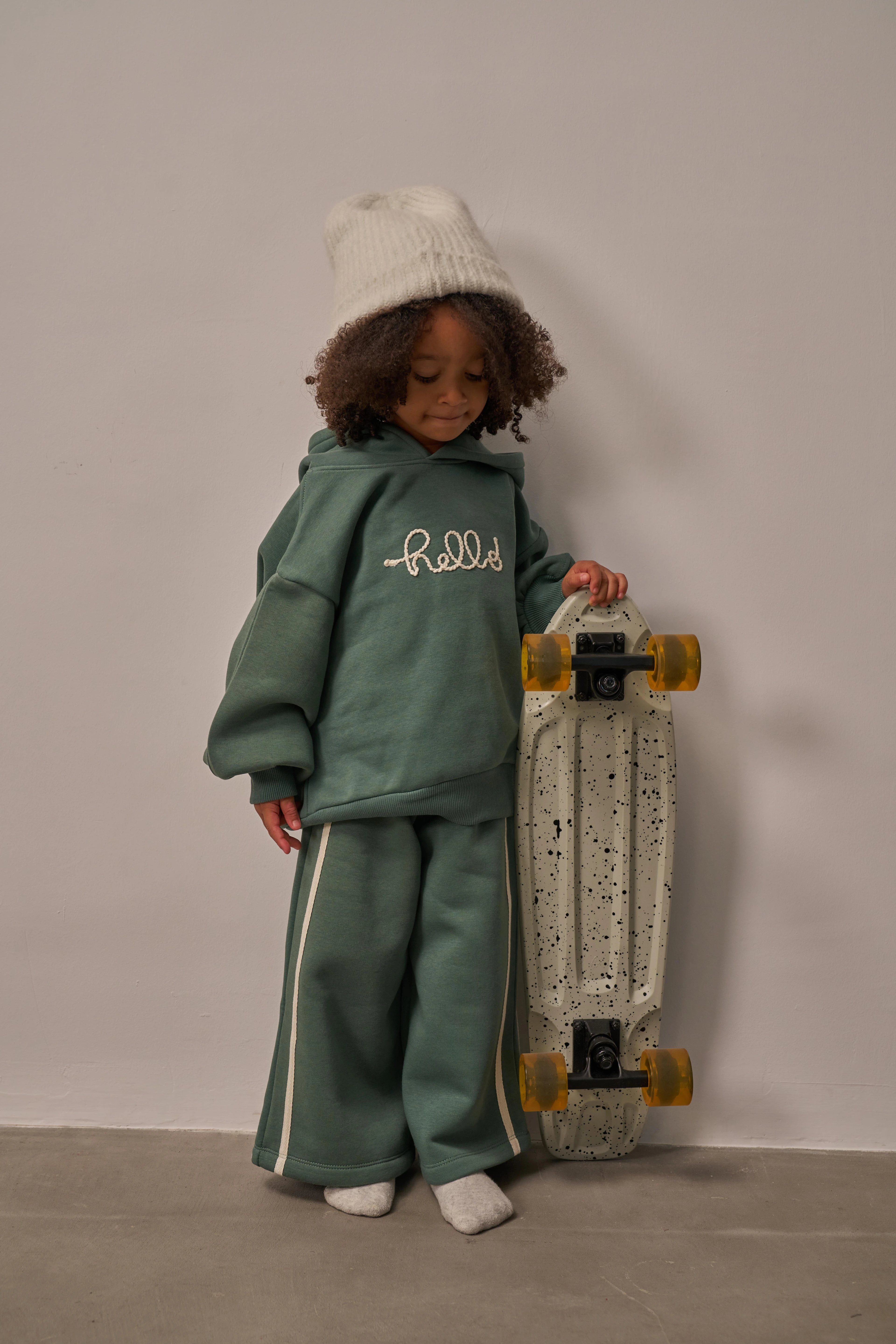 Nefti Hello Nakışlı Alt Üst Takım