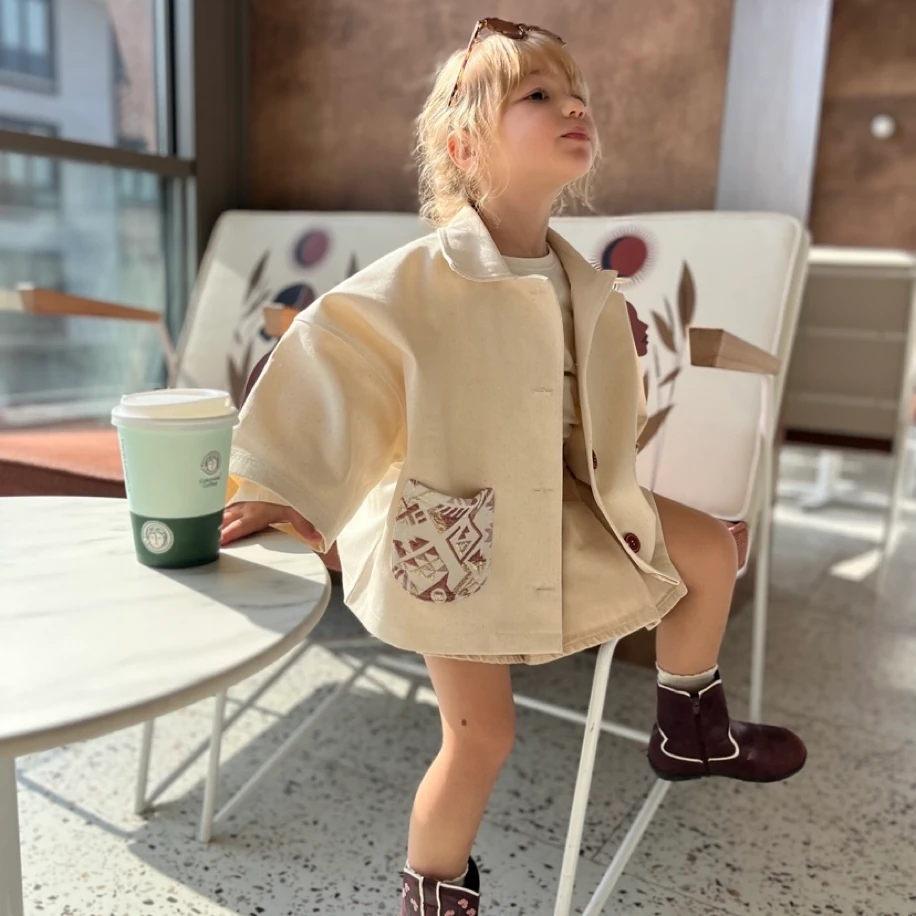 Simli Jakar Cepli Gabardin Ceket