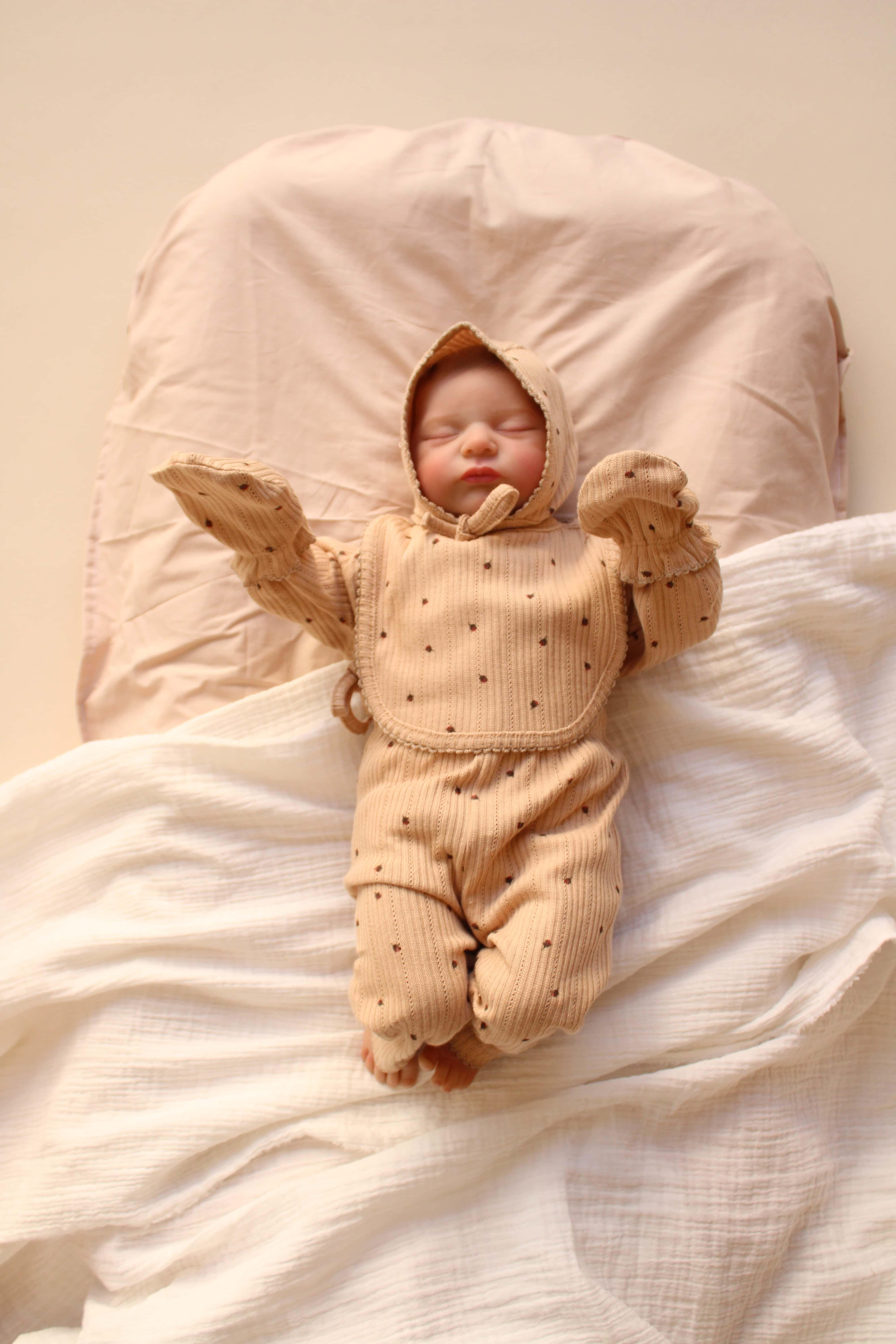 5li Kruvaze Yenidoğan Set Çiçek Baskılı