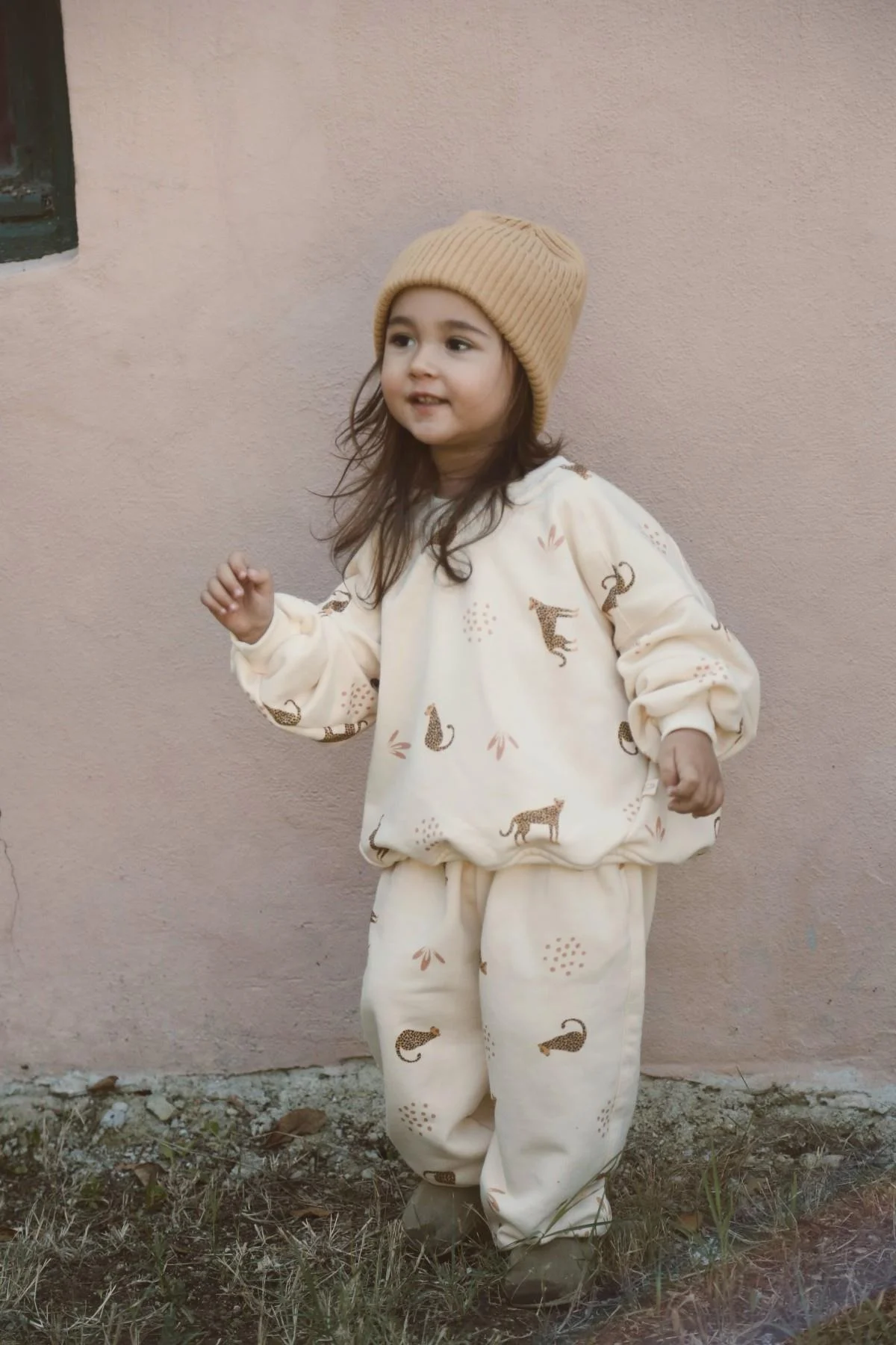 Leopar Baskılı Eşofman Takımı