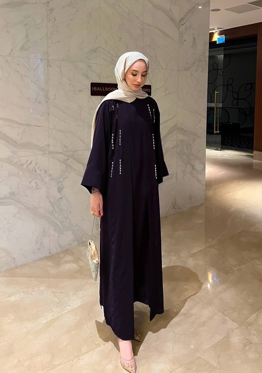 TAŞLI İÇLİKLİ ABAYA